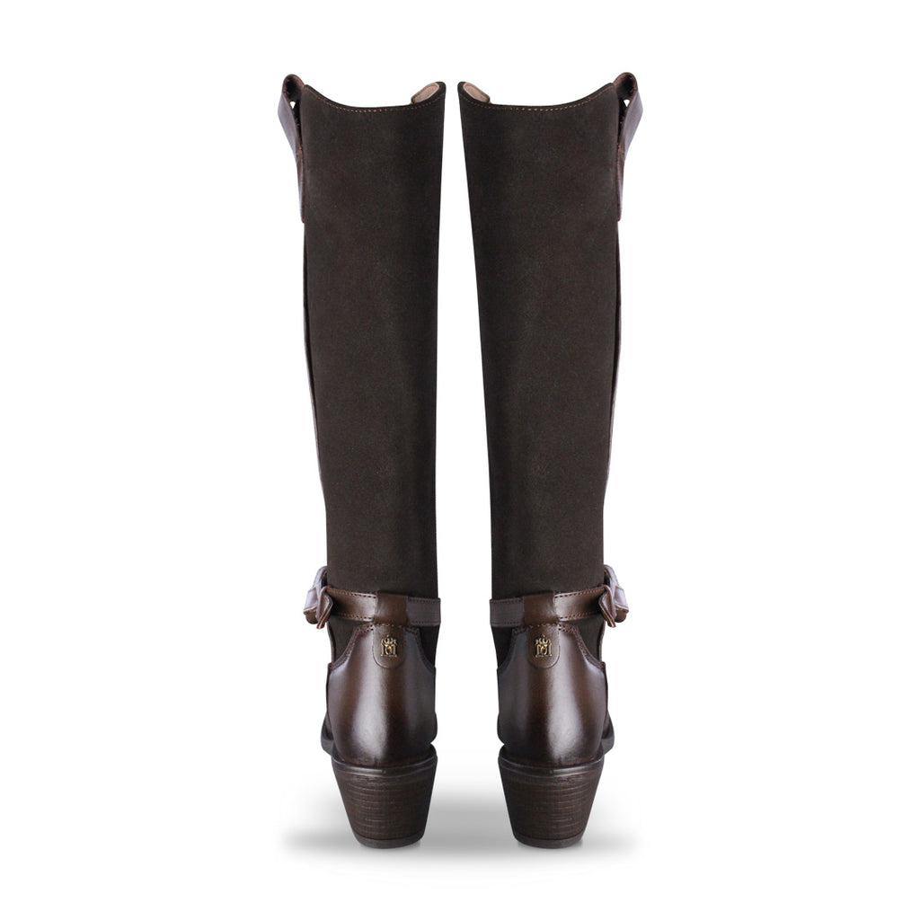 Bota Vaquera Mujer 96506 Piel Davina Madera
