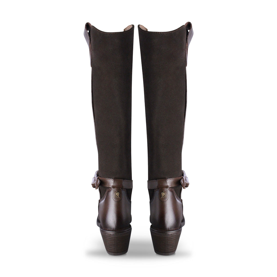 Bota Vaquera Mujer 96506 Piel Davina Madera