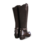 Bota Vaquera Mujer 96506 Piel Davina Madera