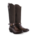 Bota Vaquera Mujer 96506 Piel Davina Madera