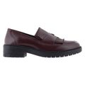 Mocasín de Mujer 9654 Piel Davina Vino