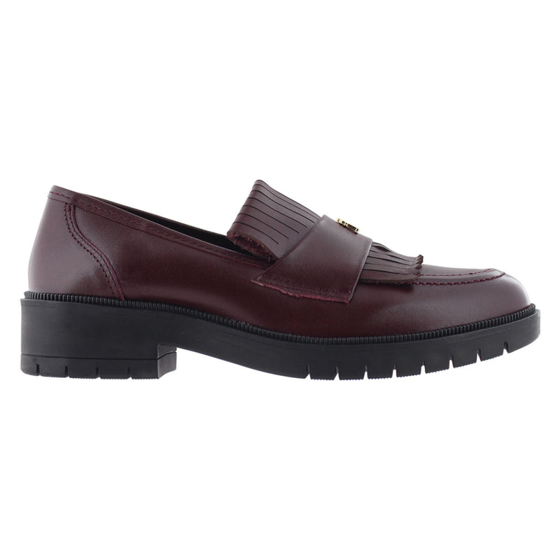 Mocasín de Mujer 9654 Piel Davina Vino