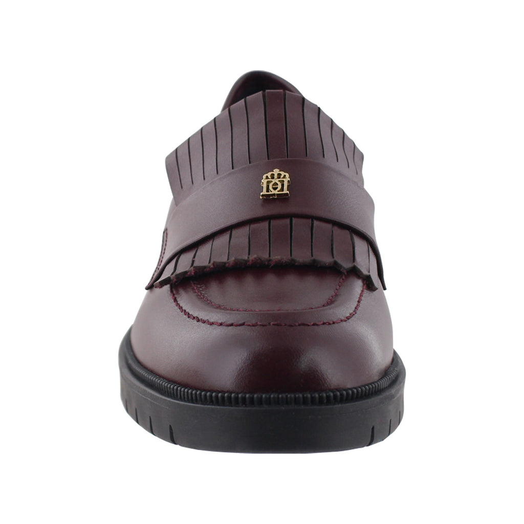 Mocasín de Mujer 9654 Piel Davina Vino