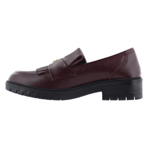 Mocasín Dama 9654 Piel Davina Vino