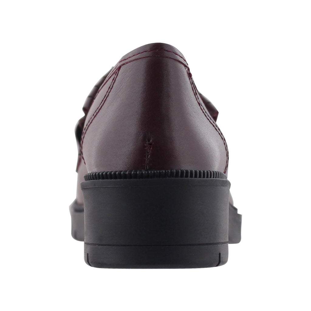 Mocasín de Mujer 9654 Piel Davina Vino