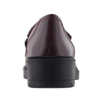 Mocasín de Mujer 9654 Piel Davina Vino