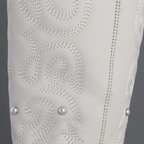 Bota Alta Vaquera Mujer 96540 Piel Marfil