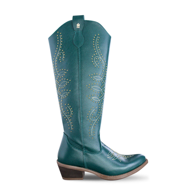 Bota Vaquera Mujer 96541 Verde