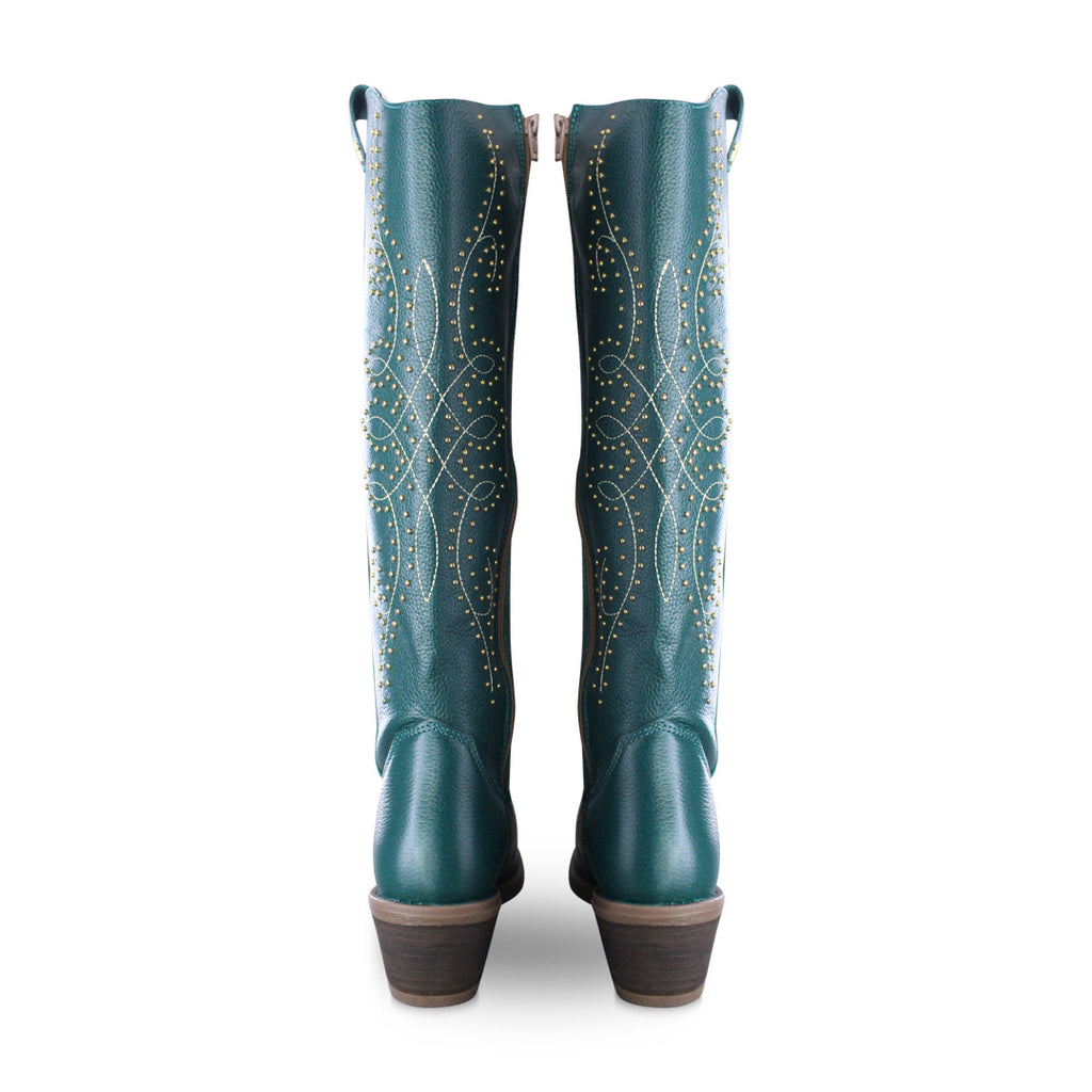 Bota Vaquera Mujer 96541 Verde