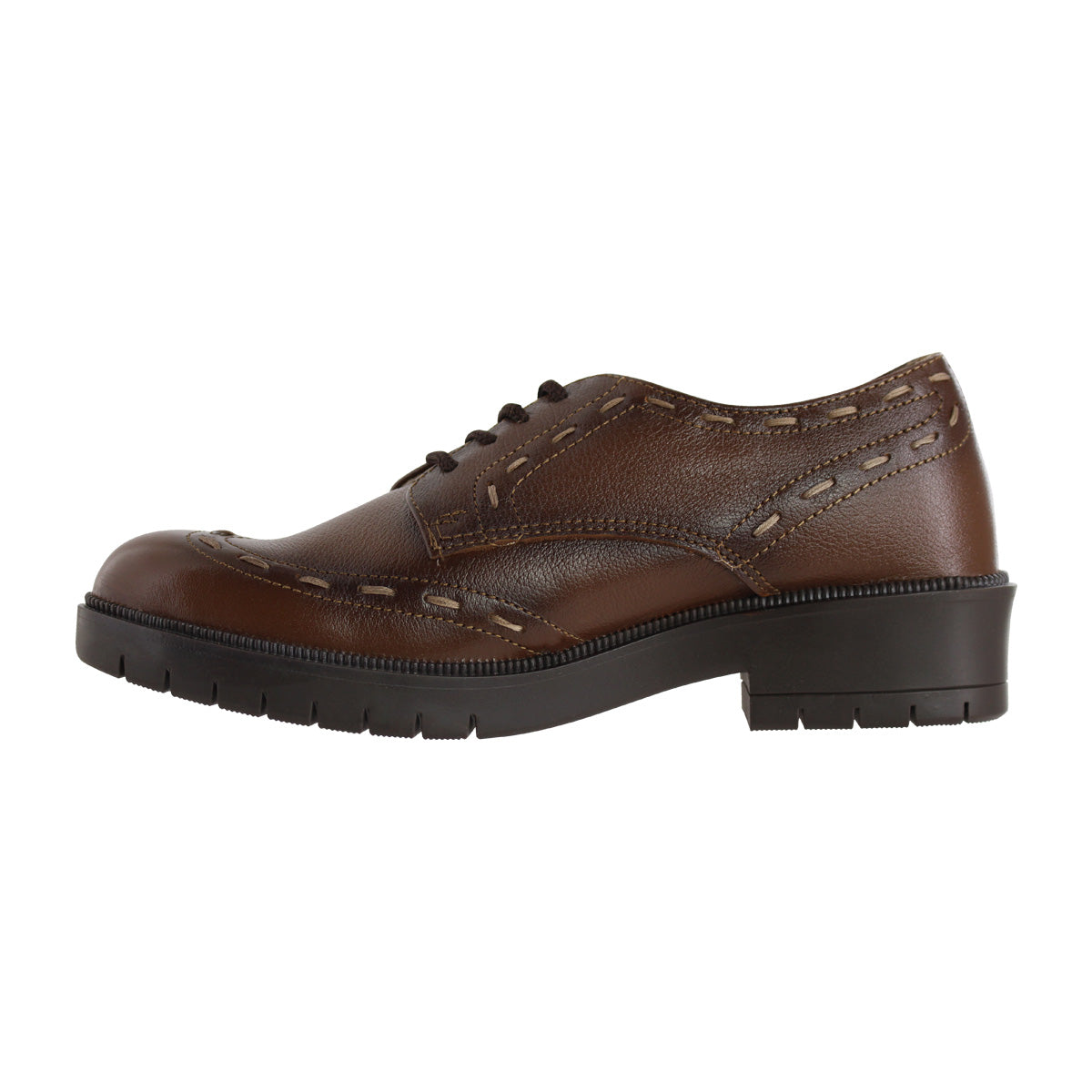 Mocasín de Mujer 9672 Piel Davina Café