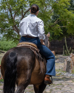 Botín Vaquero 97001 Davina Piel Shedrón