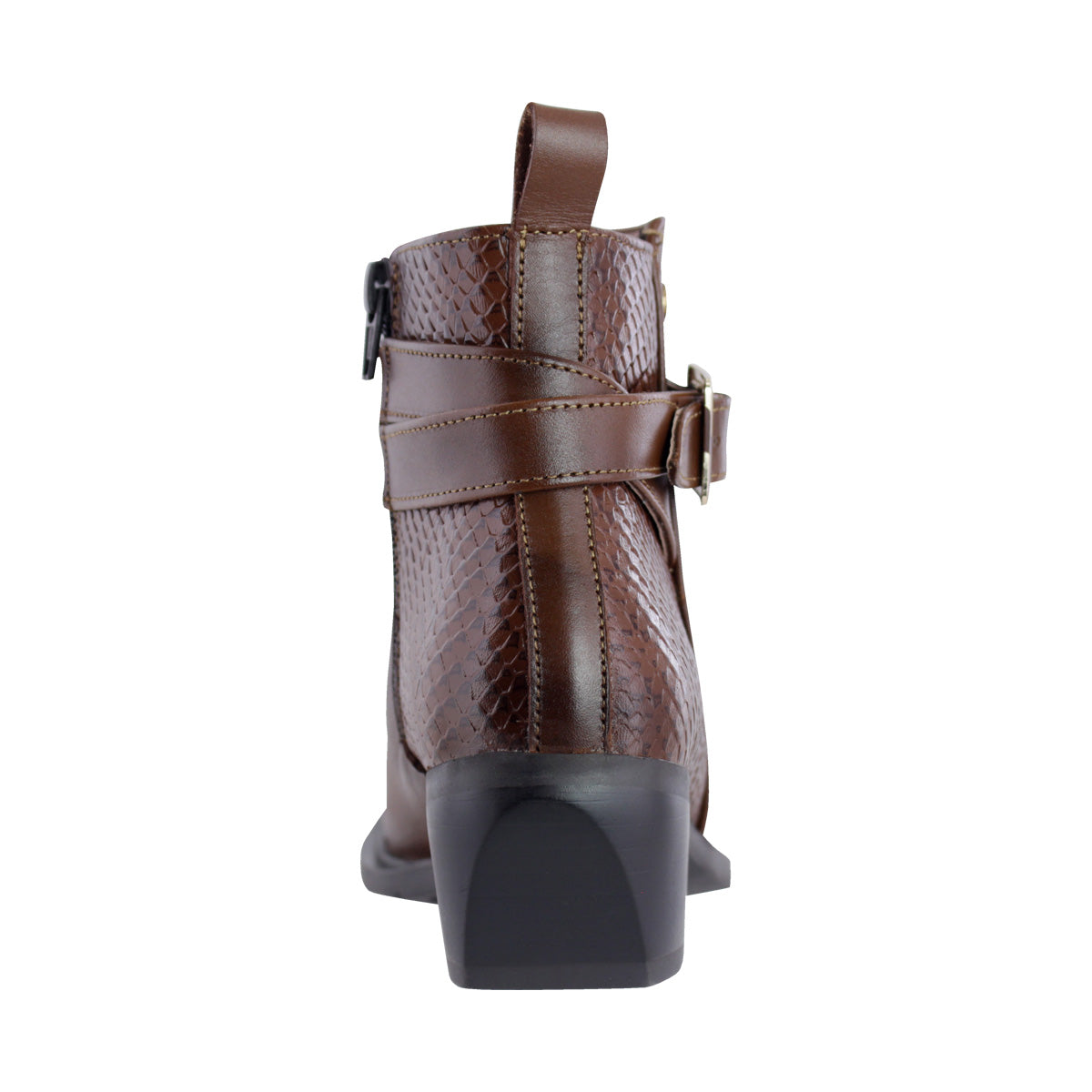 Bota Vaquera Corta 97001 Davina Piel Shedrón