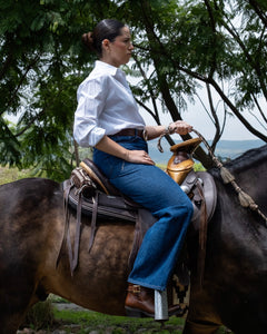 Botín Vaquero 97001 Davina Piel Shedrón