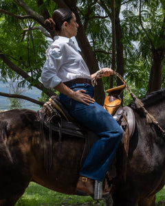 Botín Vaquero 97001 Davina Piel Shedrón