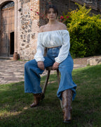 Bota Vaquera Mujer 97400 Davina Piel Shedrón