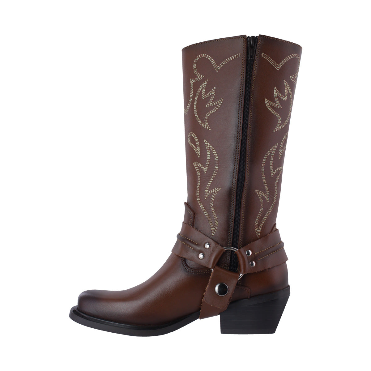 Bota Vaquera Mujer 97400 Davina Piel Shedrón