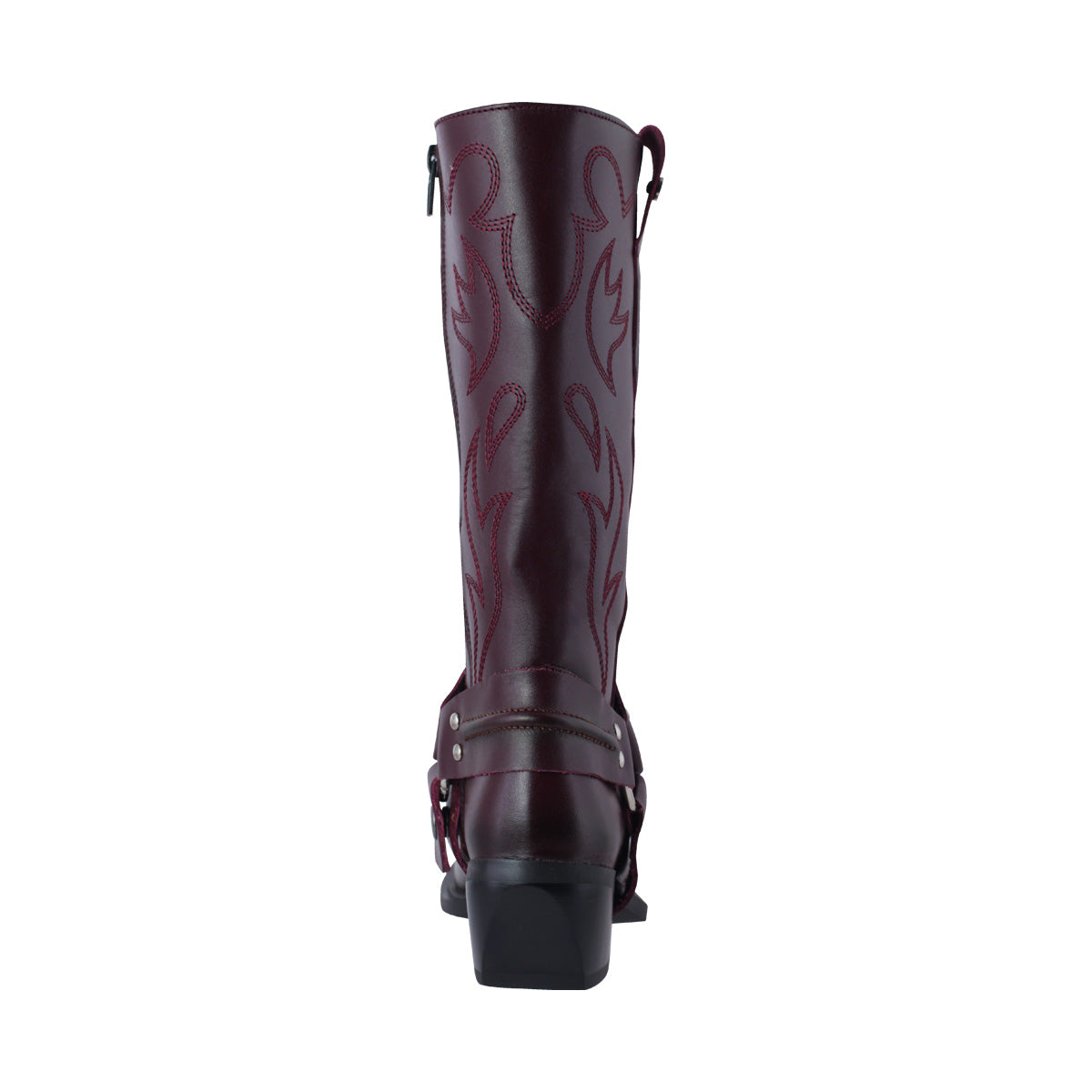 Bota Vaquera Mujer 97400 Davina Piel Vino