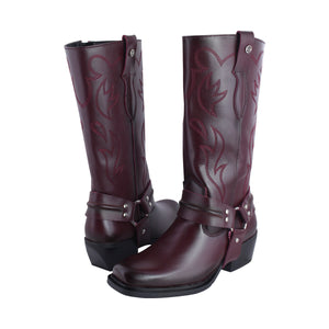 Bota Vaquera 97400 Davina Piel Vino