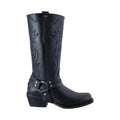 Bota Vaquera Mujer 97400 Davina Piel Negra