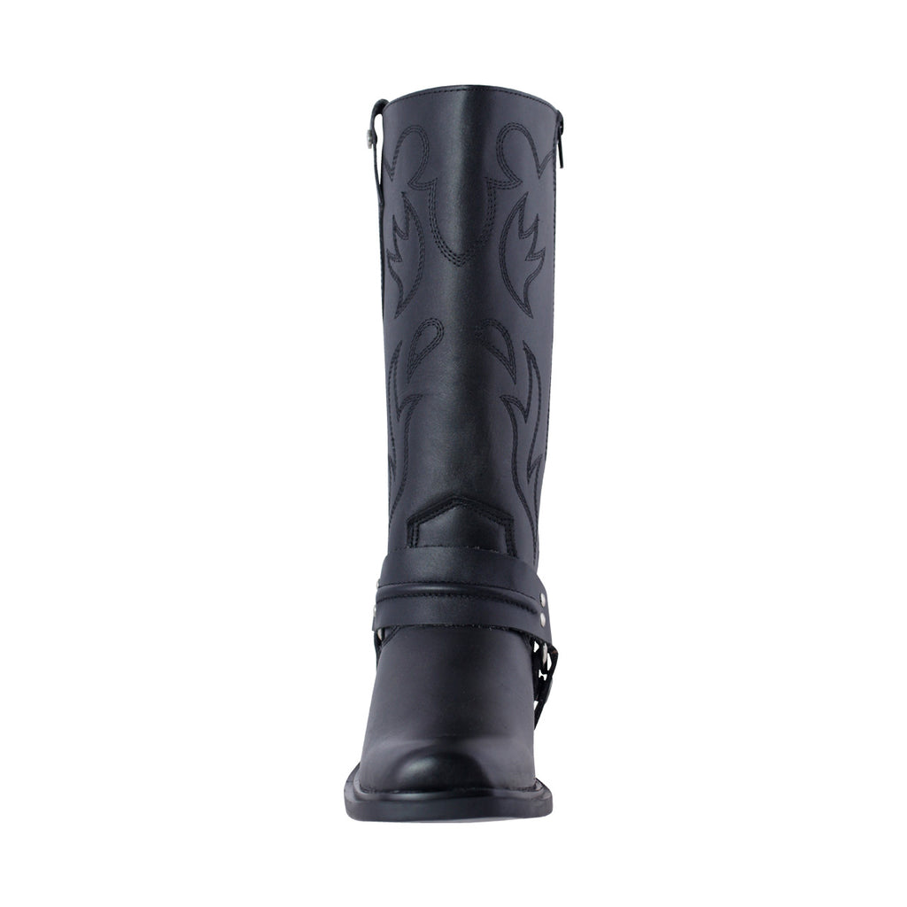 Bota Vaquera Mujer 97400 Davina Piel Negra