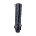 Bota Vaquera Mujer 97400 Davina Piel Negra