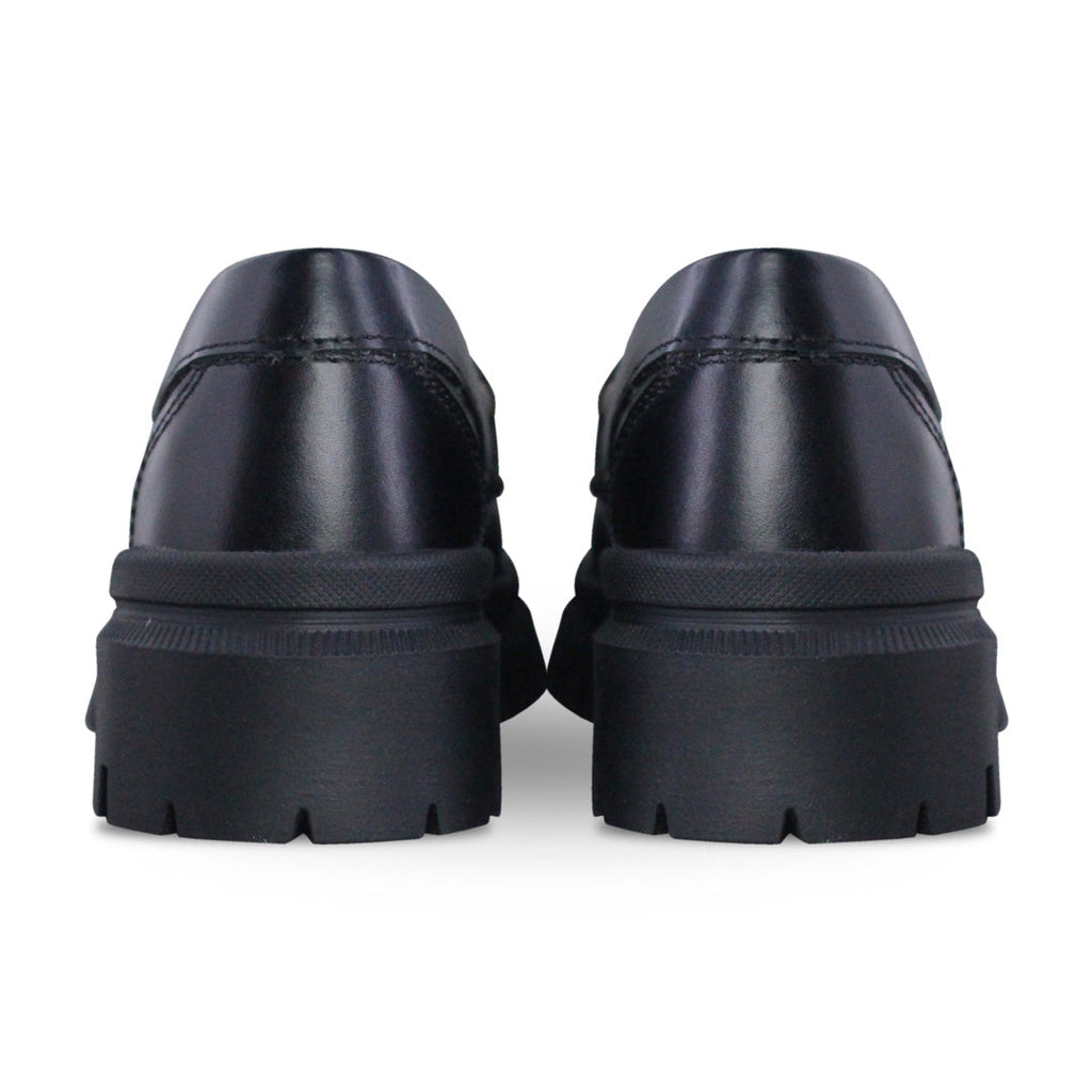 Mocasín Mujer 9967 Piel Negro con herraje de corazón