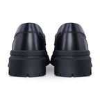Mocasín Mujer 9967 Piel Negro con herraje de corazón