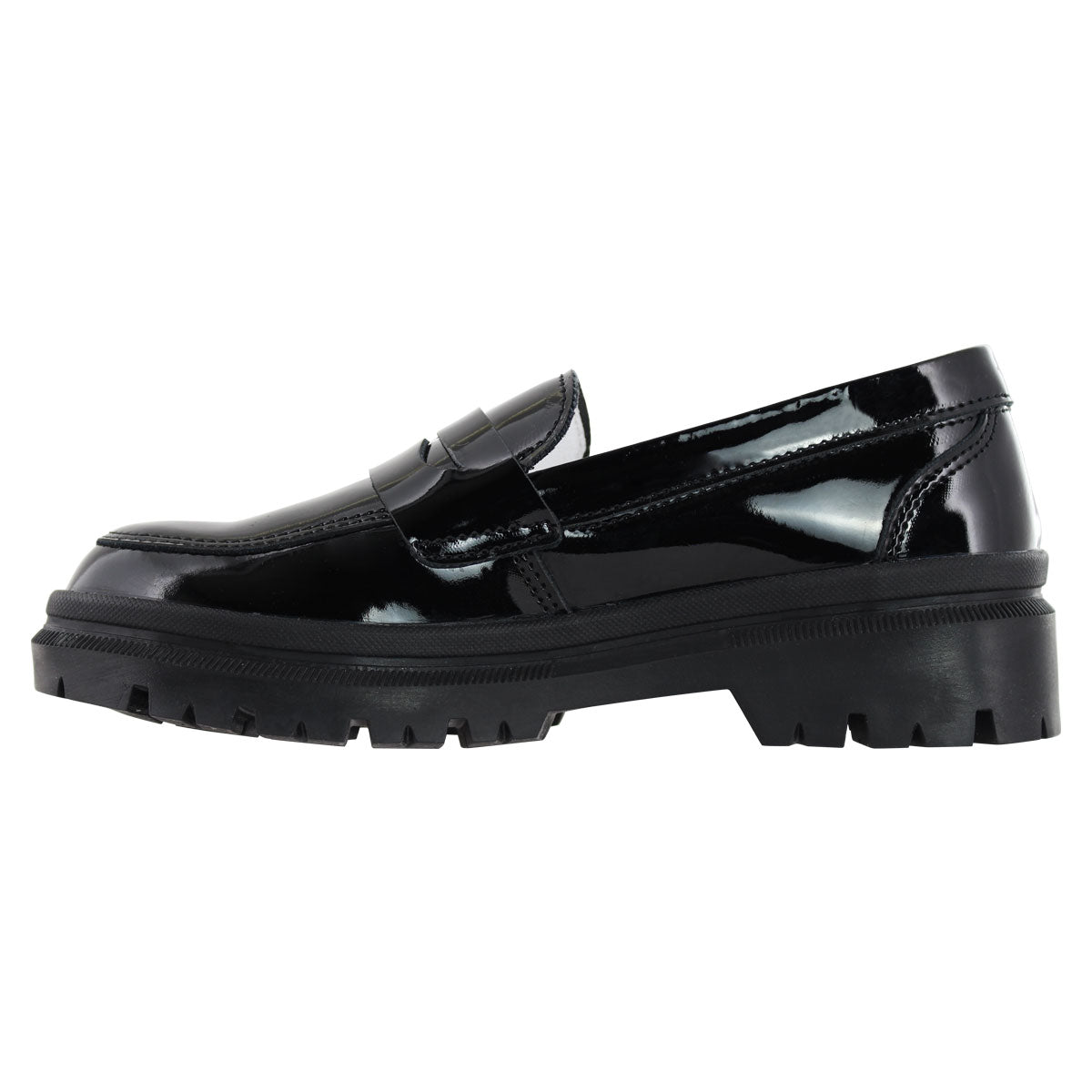 Mocasín Dama Davina 9971 Charol Negro