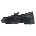 Mocasín de Mujer Davina 9973 Piel Negro con Correa