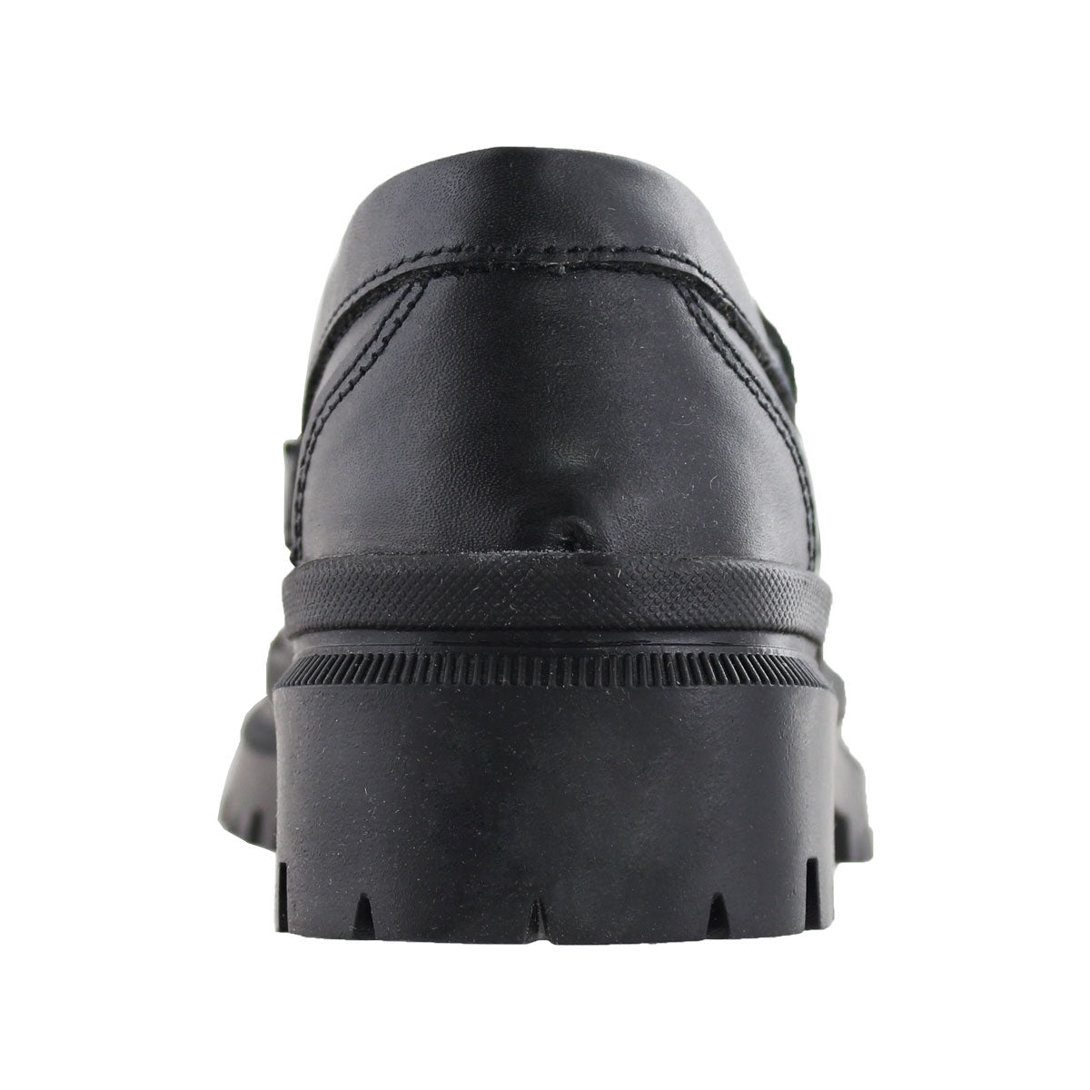 Mocasín de Mujer Davina 9973 Piel Negro con Correa