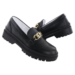 Mocasín Dama Davina 9973 Piel Negro