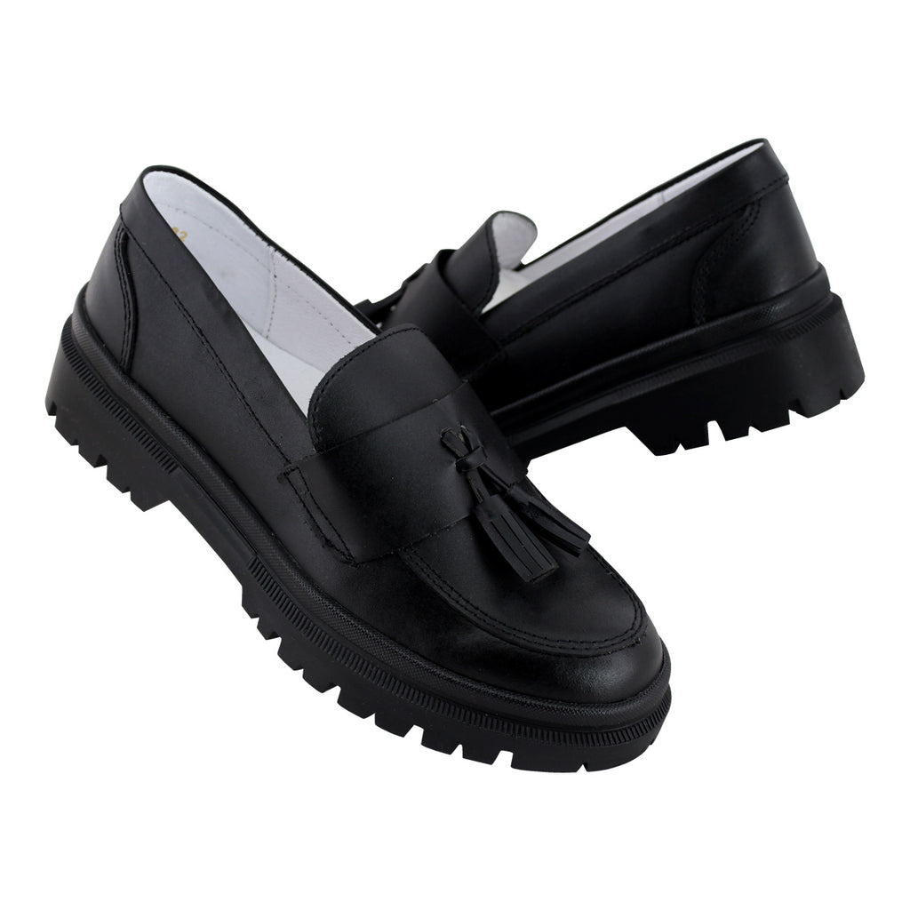 Mocasín de Mujer 9976 Davina Piel Negro