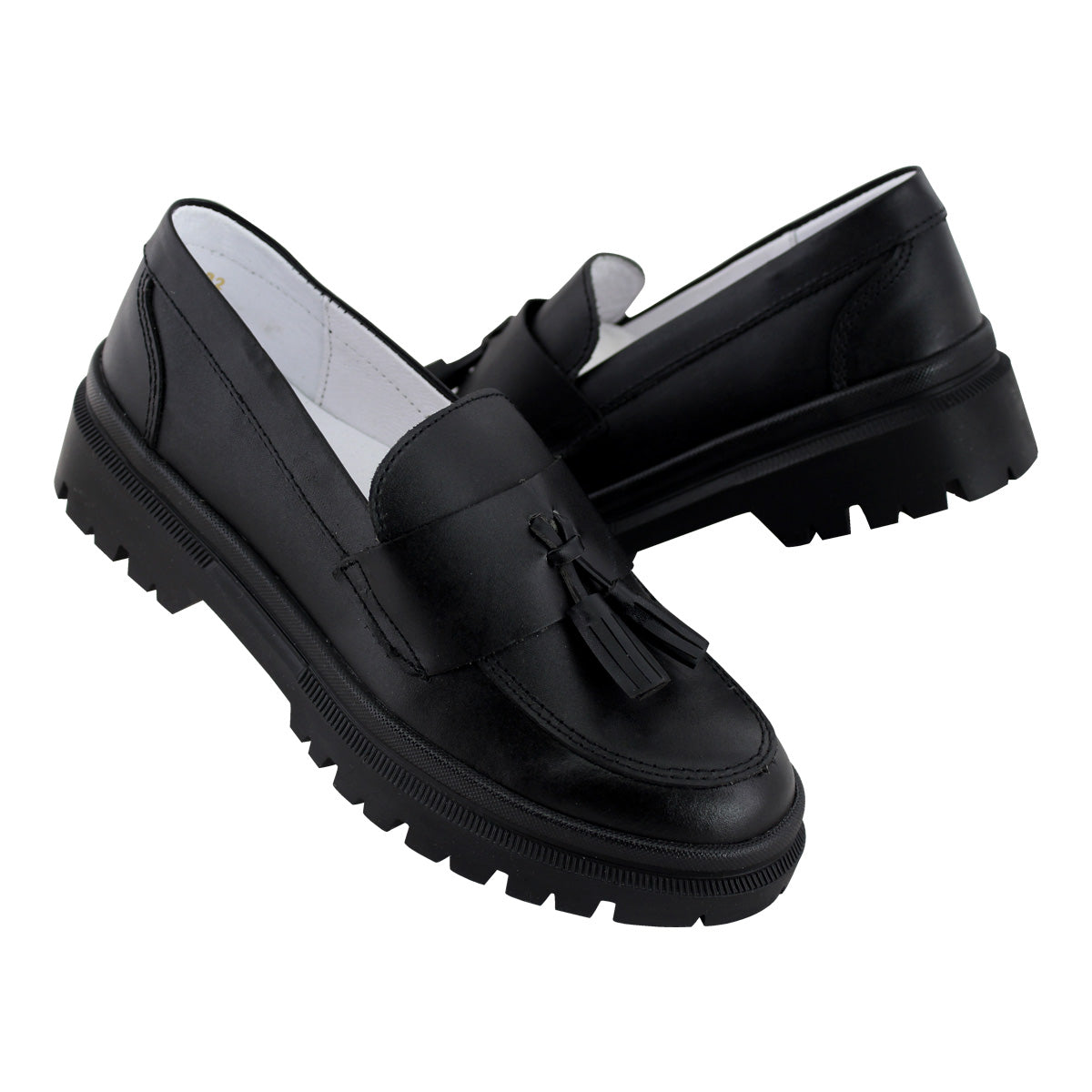 Mocasín de Mujer 9976 Davina Piel Negro