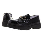 Mocasín 9981 Davina Piel Charol Negro