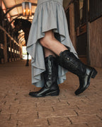 Bota Vaquera Mujer 96450 Negro