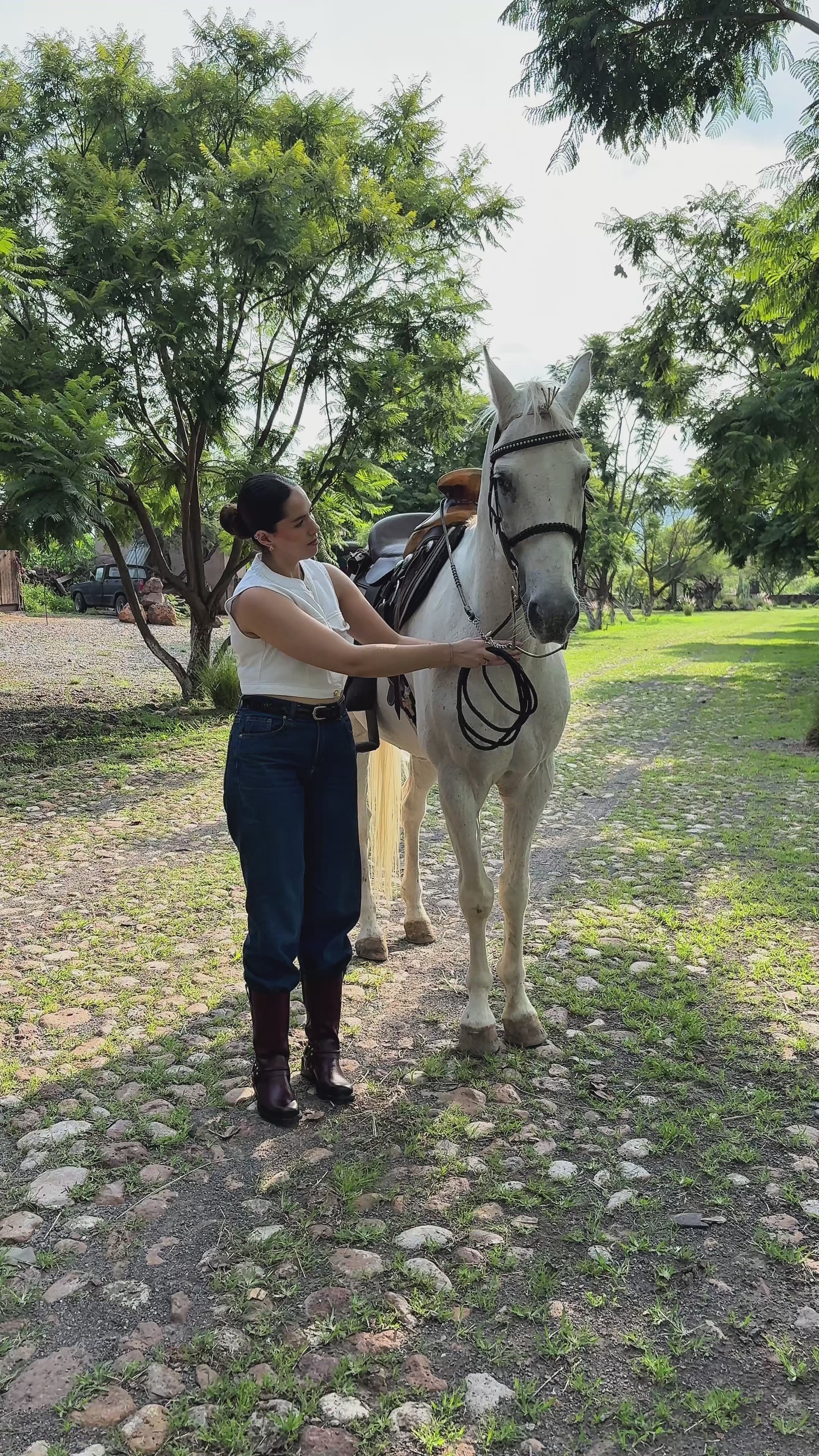 Bota Vaquera Mujer 97400 Davina Piel Vino