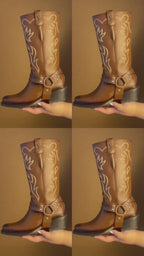 Bota Vaquera Mujer 97400 Davina Piel Shedrón