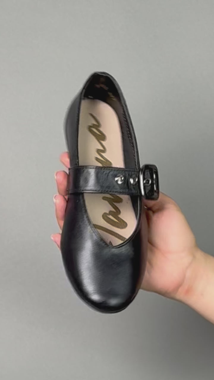 Zapato Escolar 30115 Piel Negro