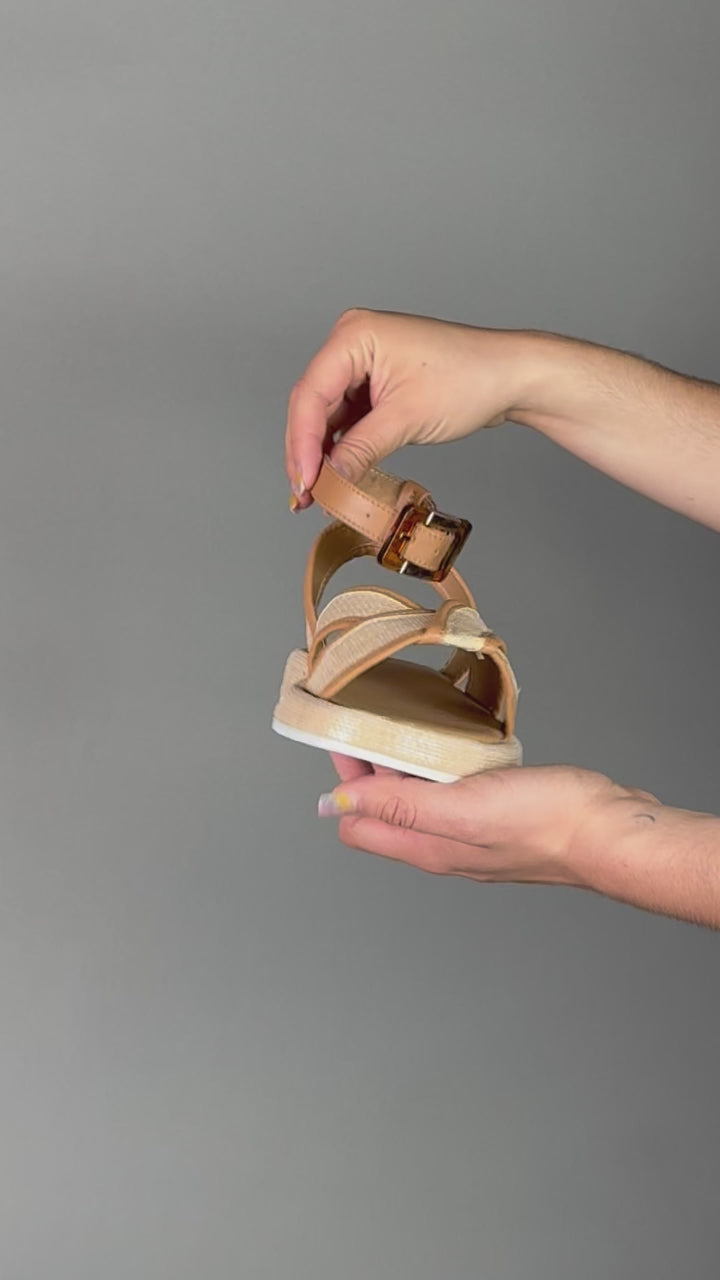 Sandalia Mujer 4870 Davina Beige