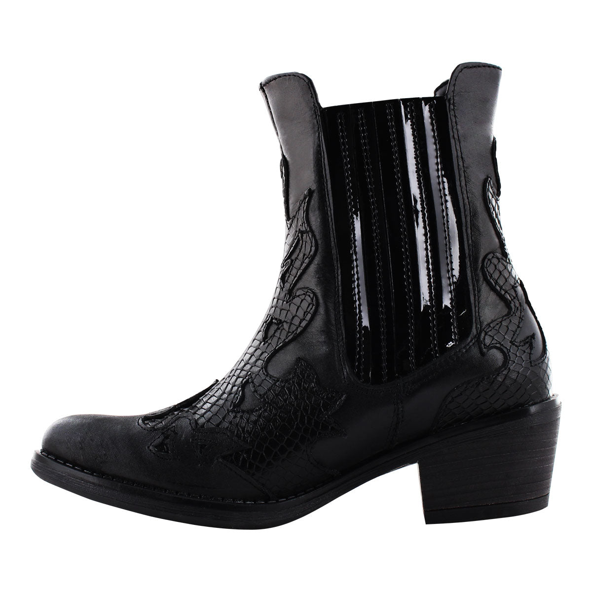 Bota de Vaquera de Mujer 96200 Davina Negro