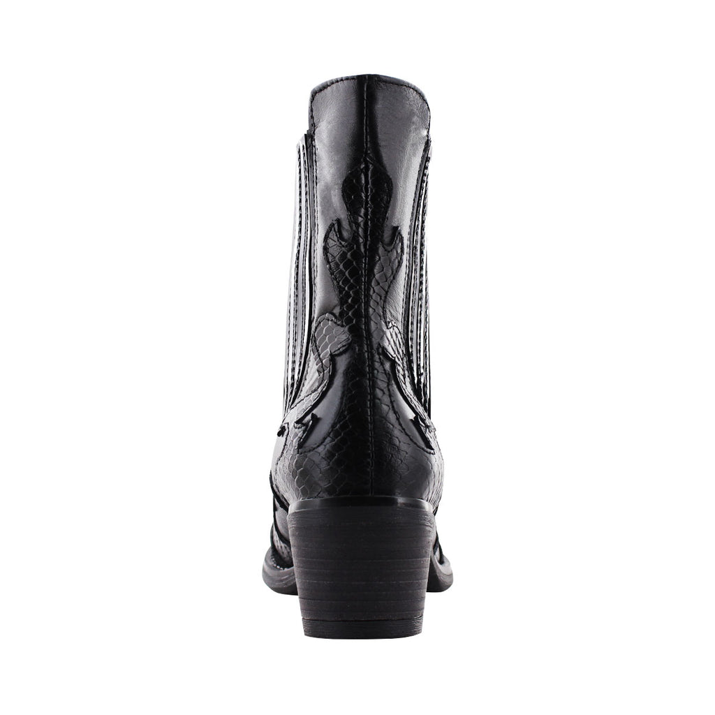 Bota de Vaquera de Mujer 96200 Davina Negro