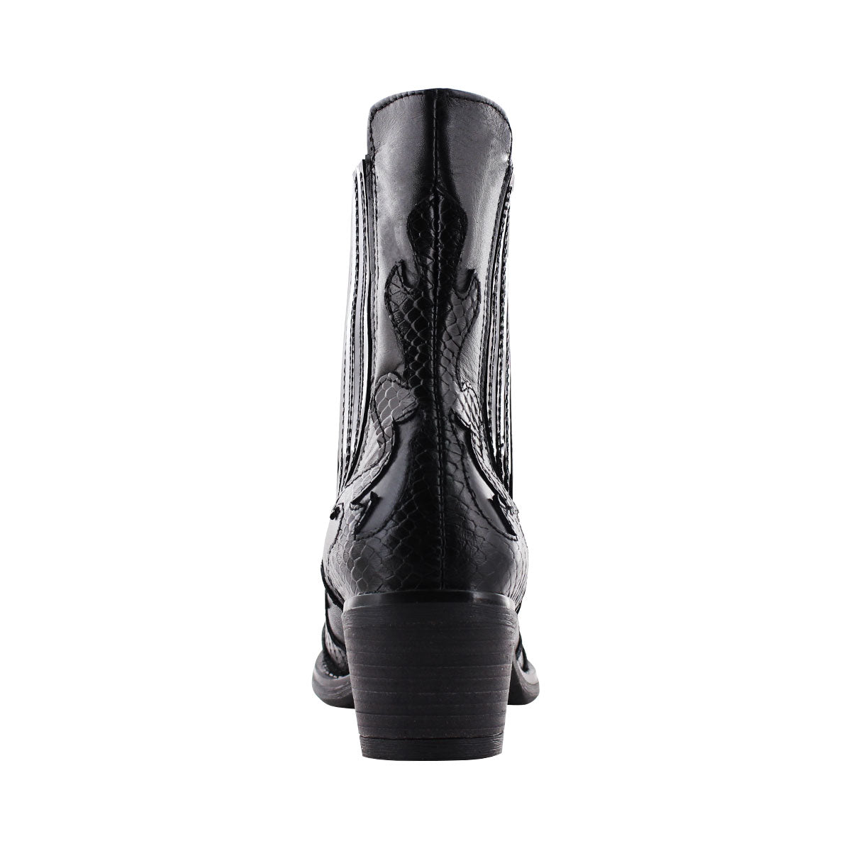 Bota de Vaquera de Mujer 96200 Davina Negro