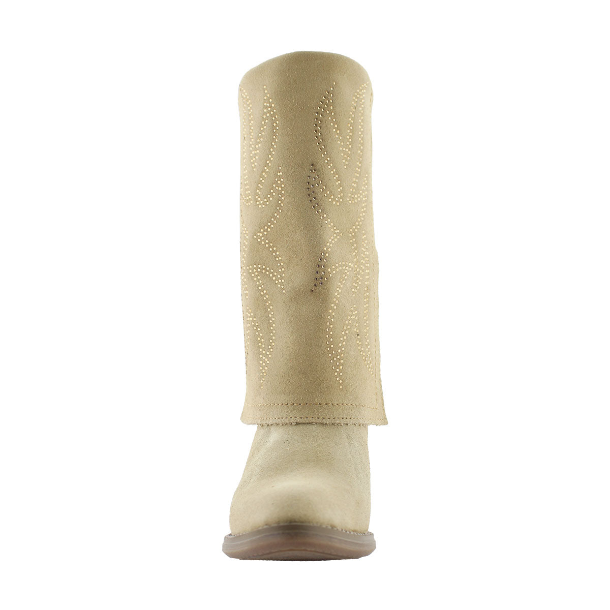 Bota Vaquera de Mujer 96420 Davina Gamuza Arena