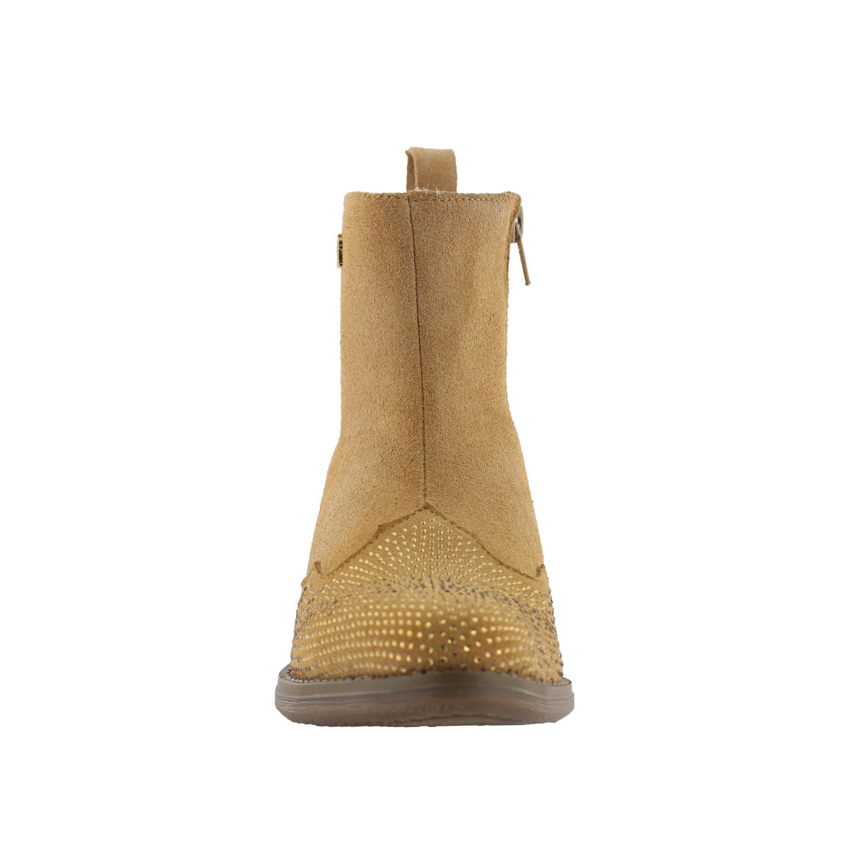 Bota Vaquera de Mujer 96050 Camel con Brillos