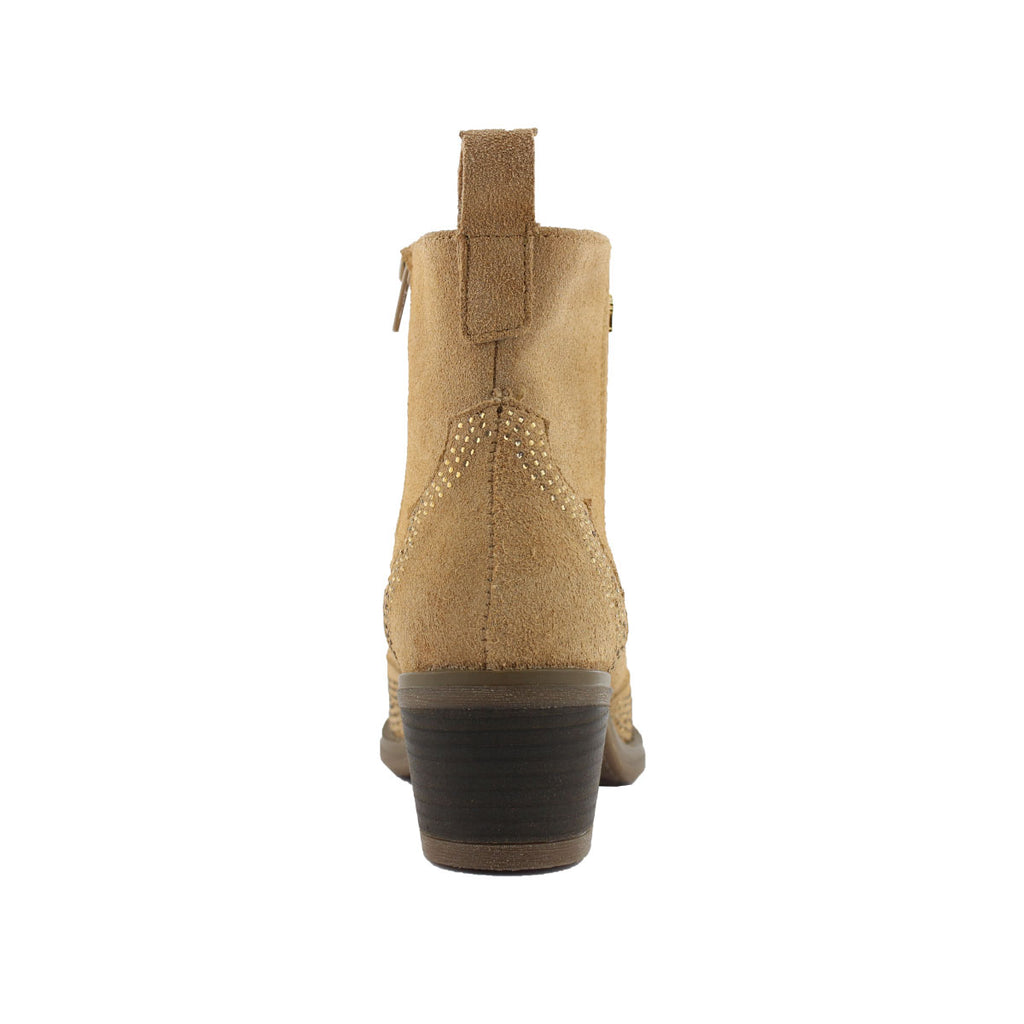 Bota Vaquera de Mujer 96050 Camel con Brillos