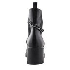 Bota de Mujer 81212 Davina Negro con Tacón y Elástico